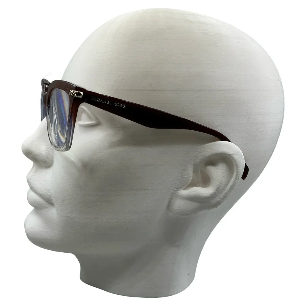 Michael Kors MK 4166U Greenville Eyeglasses Burgundy Clear Fade 53-18-140